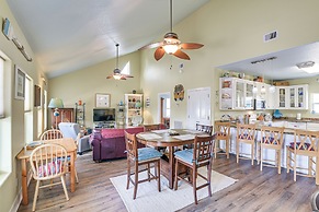 Crystal Beach Stilt House w/ Deck, Steps to Gulf!