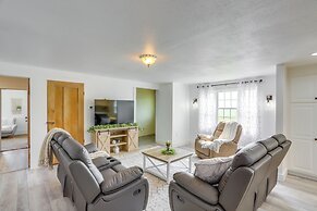 Ohio Farmhouse Retreat w/ Fire Pit & Patio