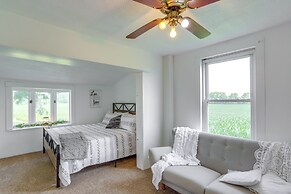Ohio Farmhouse Retreat w/ Fire Pit & Patio