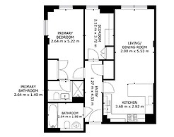 Spacious Modern Flat in Chelsea Harbour