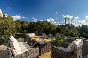 Bosphorus View Duplex w Terrace in Ortakoy