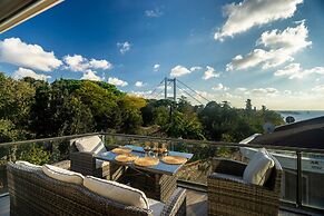 Bosphorus View Duplex w Terrace in Ortakoy