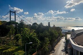 Bosphorus View Duplex w Terrace in Ortakoy