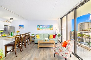 Ocean View  Condo with 2 double beds and Parking