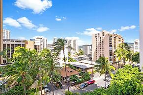 Ocean View  Condo with 2 double beds and Parking