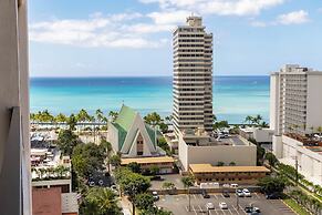 Ocean View  Condo with 2 double beds and Parking