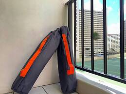 Ocean View  Condo with 2 double beds and Parking