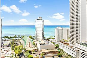 Ocean View  Condo with 2 double beds and Parking