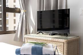 Ocean View  Condo with 2 double beds and Parking