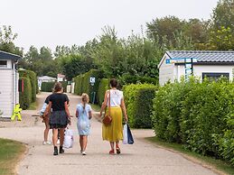 Comfortable Chalet With Microwave, on a Holiday Park 1 km. From the Be