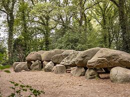 Nice Safari Tent With Bathroom, at Hunebedcentrum