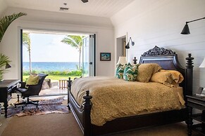 Secluded Serenity: Beachfront Estate On Private Acres