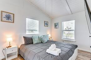 Walk to Beach & State Park: Texas Gulf Coast Home