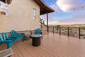 High View Haven - Hot Tub, Fire Pit, Bbq In Joshua Tree! 3 Bedroom Hom