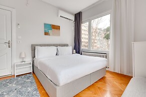 Flat With Fireplace and Balcony 7 min to Moda Pier