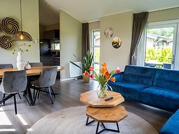 Chalet by Park Pond in the Netherlands