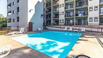 Fantastic Condo Pool Fireplace