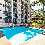 Fantastic Condo Pool Fireplace