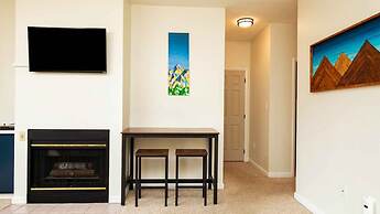 Fantastic Condo Pool Fireplace