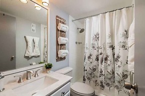 Newly Renovated Modern Deco Pool Fireplace