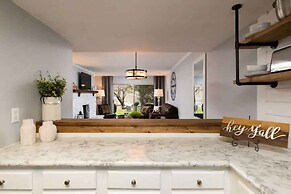 Newly Renovated Modern Deco Pool Fireplace