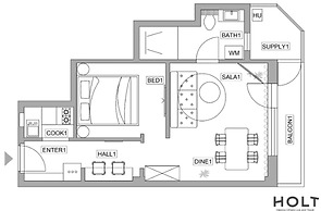 Modern 1BR in Piata Romana