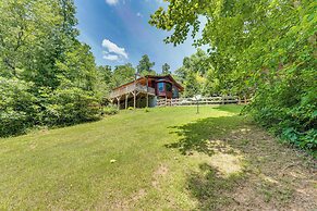 Peaceful Murphy Cabin w/ Fire Pits & Forest Views!