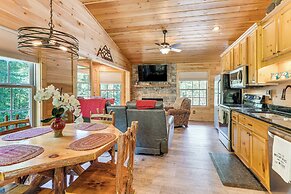 Peaceful Murphy Cabin w/ Fire Pits & Forest Views!