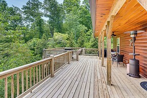 Peaceful Murphy Cabin w/ Fire Pits & Forest Views!