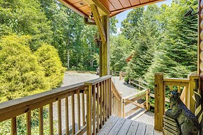Peaceful Murphy Cabin w/ Fire Pits & Forest Views!