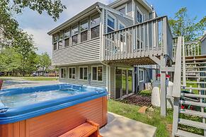 Walk to Towamensing Trails Beach: Home w/ Hot Tub!