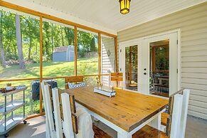 Candler Home w/ Porch & Backyard: Near Asheville!