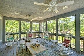Near Edisto Beach State Park: Home w/ Lanais!
