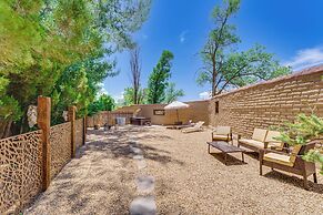Mid-century Modern Taos Home w/ Hot Tub & Fire Pit