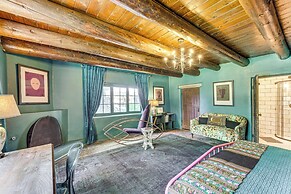 Mid-century Modern Taos Home w/ Hot Tub & Fire Pit