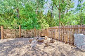 Mid-century Modern Taos Home w/ Hot Tub & Fire Pit