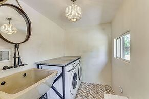 Mid-century Modern Taos Home w/ Hot Tub & Fire Pit