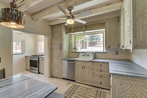 Mid-century Modern Taos Home w/ Hot Tub & Fire Pit