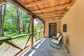 Mid-century Modern Taos Home w/ Hot Tub & Fire Pit