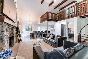 Deck, Fire Pit & Beach Access: Big Bass Lake Home