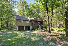 Deck, Fire Pit & Beach Access: Big Bass Lake Home