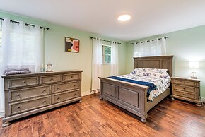 Deck, Fire Pit & Beach Access: Big Bass Lake Home