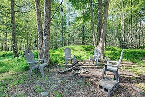 Deck, Fire Pit & Beach Access: Big Bass Lake Home