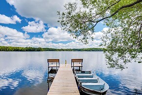 Oneida County Cabin w/ Private Dock & Rowboat!