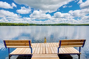 Oneida County Cabin w/ Private Dock & Rowboat!