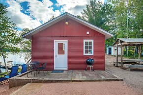 Oneida County Cabin w/ Private Dock & Rowboat!