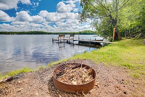 Oneida County Cabin w/ Private Dock & Rowboat!