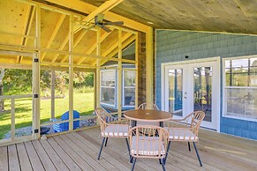 Bayfront Steuben Home w/ Screened Porch & Fire Pit