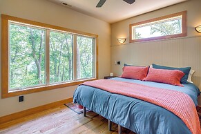 Modern Nellysford Getaway w/ View: Deck & Fire Pit