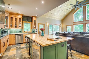 Modern Nellysford Getaway w/ View: Deck & Fire Pit